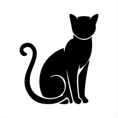 Elegant Cat Silhouette