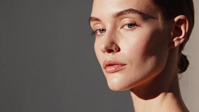 Diverse beauty models showcasing flawless skin