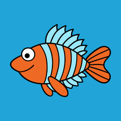 Lionfish Cartoon vector