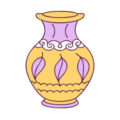 decorative vase icon, decorative vase vector illustration-simple illustration of decorative vase, perfect for decorative vase logos and icons