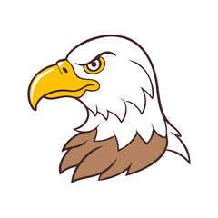 eagle icon, eagle vector illustration-simple illustration of eagle, perfect for eagle logos and icons