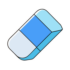 eraser icon, eraser vector illustration-simple illustration of eraser, perfect for eraser logos and icons