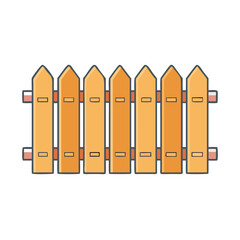 fence icon, fence vector illustration-simple illustration of fence, perfect for fence logos and icons