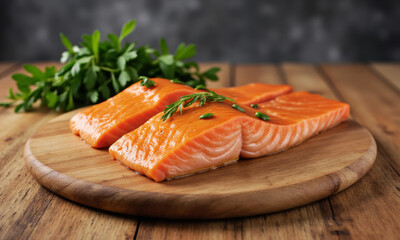 Baked Salmon with Honey-Mustard Glaze