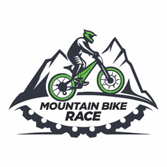 logo for mountain bike racing competition