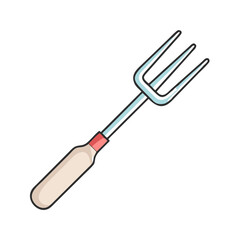 fork icon, fork vector illustration-simple illustration of fork, perfect for fork logos and icons