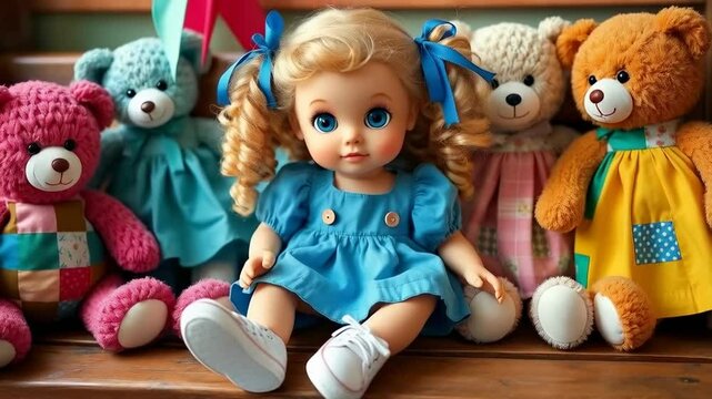 doll with BEAR