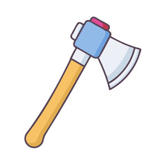 hatchet icon, hatchet vector illustration-simple illustration of hatchet, perfect for hatchet logos and icons