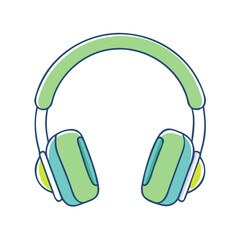 headphones icon, headphones vector illustration-simple illustration of headphones, perfect for headphones logos and icons