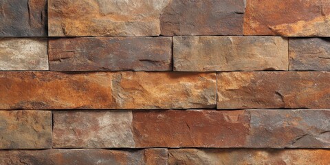 Textured red brick wall with rustic appeal