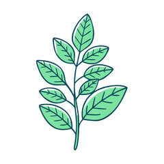 herb plant icon, herb plant vector illustration-simple illustration of herb plant, perfect for herb plant logos and icons