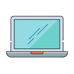 laptop icon, laptop vector illustration-simple illustration of laptop, perfect for laptop logos and icons