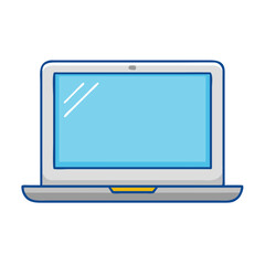 laptop icon, laptop vector illustration-simple illustration of laptop, perfect for laptop logos and icons