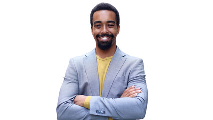 Portrait of an elegant man