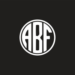 ABF letter logo creative design ,ABF simple and modern logo and ABF unique design. ABF luxurious alphabet design
