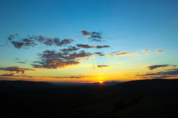 Sunrise in Sossusvlei in the Namib Desert, Namibia 