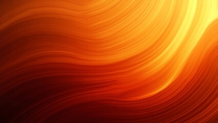 Abstract orange gradient background. Generative Ai.