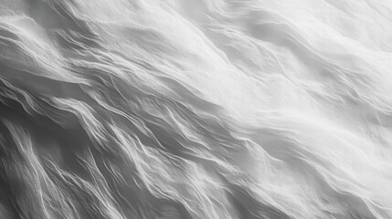 Obraz premium Abstract Draped White Fabric Texture Background Image