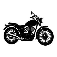 Fototapeta premium Motorcycle silhouette
