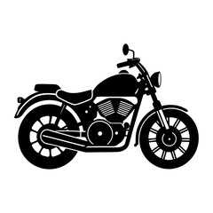 Fototapeta premium Motorcycle silhouette