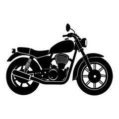 Fototapeta premium Motorcycle silhouette