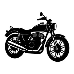 Fototapeta premium Motorcycle silhouette
