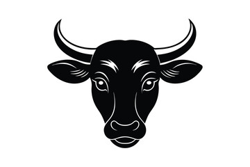Naklejka premium head of a bull
