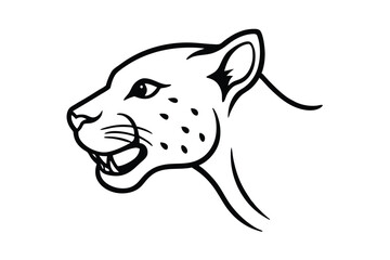 head of a tiger