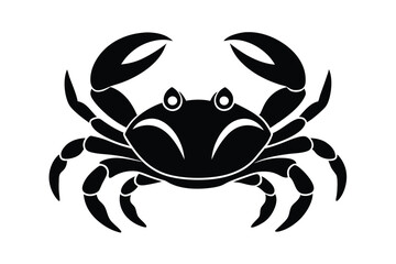 crab on white