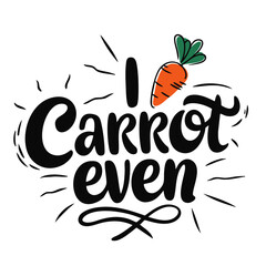 Obraz premium i carrot even easter day cute design