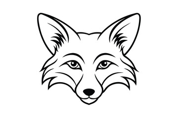red fox head
