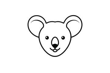 panda bear head