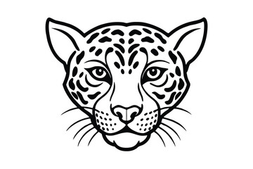 tiger head vector