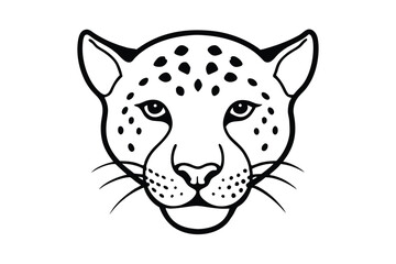 tiger head vector