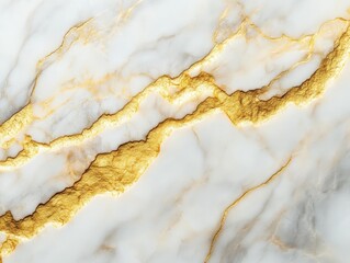 Elegant white and gold marble texture