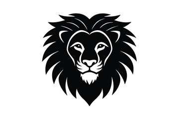 lion head vector