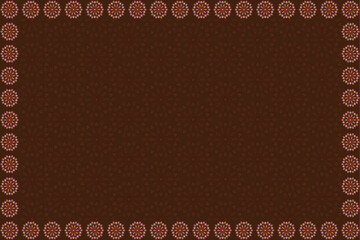 Oriental Mandala Flower Background-3