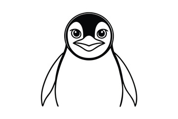cartoon penguin
