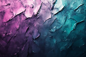 Naklejka premium Abstract textured background in teal and purple