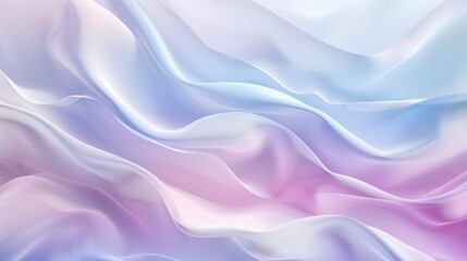 Fototapeta premium A soft, radiant gradient of lavender, pastel blue, and cream, creating a smooth, uplifting atmosphere, perfect for web design and presentations.