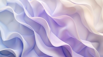 Fototapeta premium A soft, radiant gradient of lavender, pastel blue, and cream, creating a smooth, uplifting atmosphere, perfect for web design and presentations.