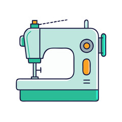 sewing machine icon, sewing machine vector illustration-simple illustration of sewing machine, perfect for sewing machine logos and icons