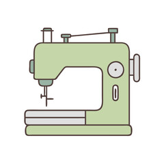 sewing machine icon, sewing machine vector illustration-simple illustration of sewing machine, perfect for sewing machine logos and icons