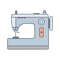 sewing machine icon, sewing machine vector illustration-simple illustration of sewing machine, perfect for sewing machine logos and icons