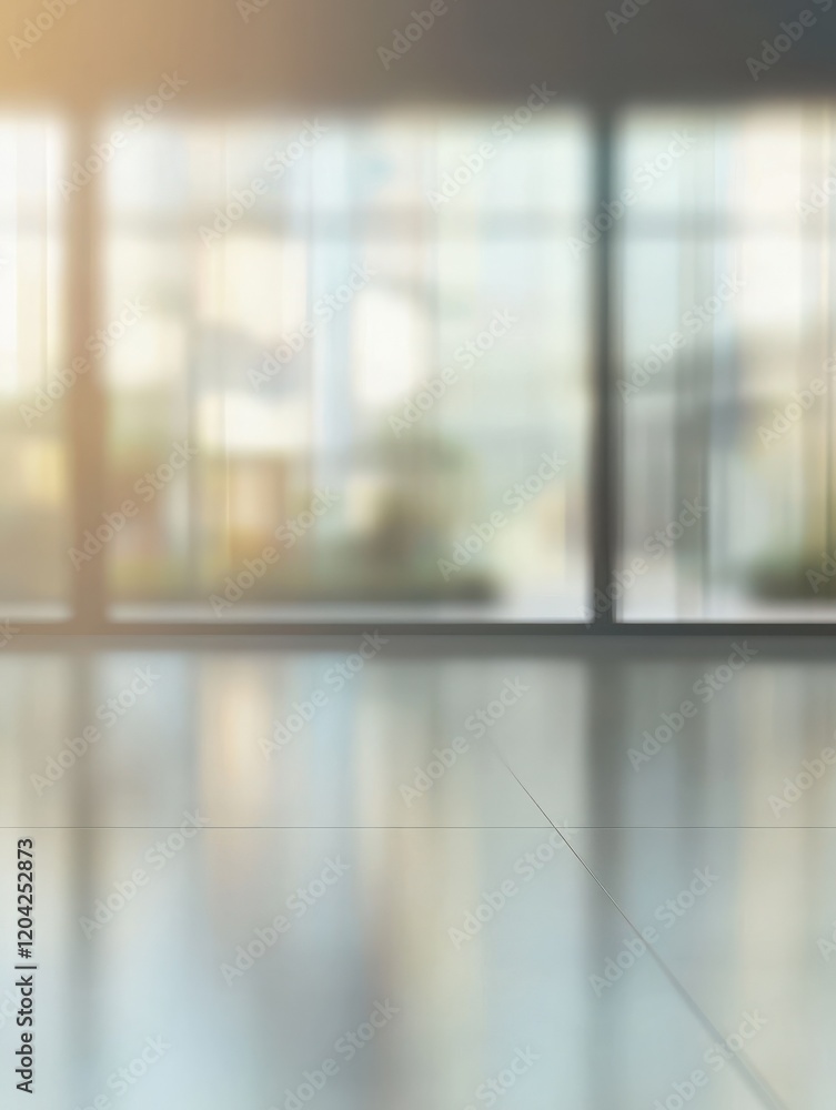 Poster blurred office background with copy space for text or design abstract illustration
