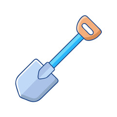 shovel icon, shovel vector illustration-simple illustration of shovel, perfect for shovel logos and icons