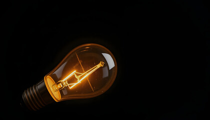 Light Bulb with sprout inside isolated, studio lighting, with white tones