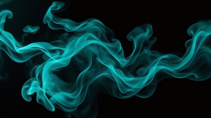 Fototapeta premium abstract smoke background on a black background