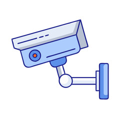 surveillance camera icon, surveillance camera vector illustration-simple illustration of surveillance camera, perfect for surveillance camera logos and icons