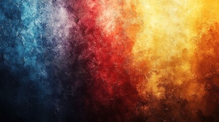 Obraz premium Abstract colorful background blending blue, red, orange, and yellow hues for artistic designs